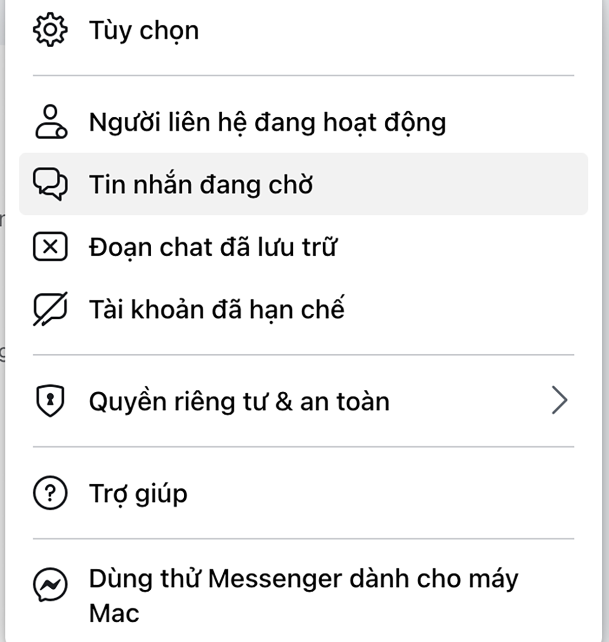 Cách Tắt tính năng Tin Nhắn Chờ Messenger Facebook chính xác nhất